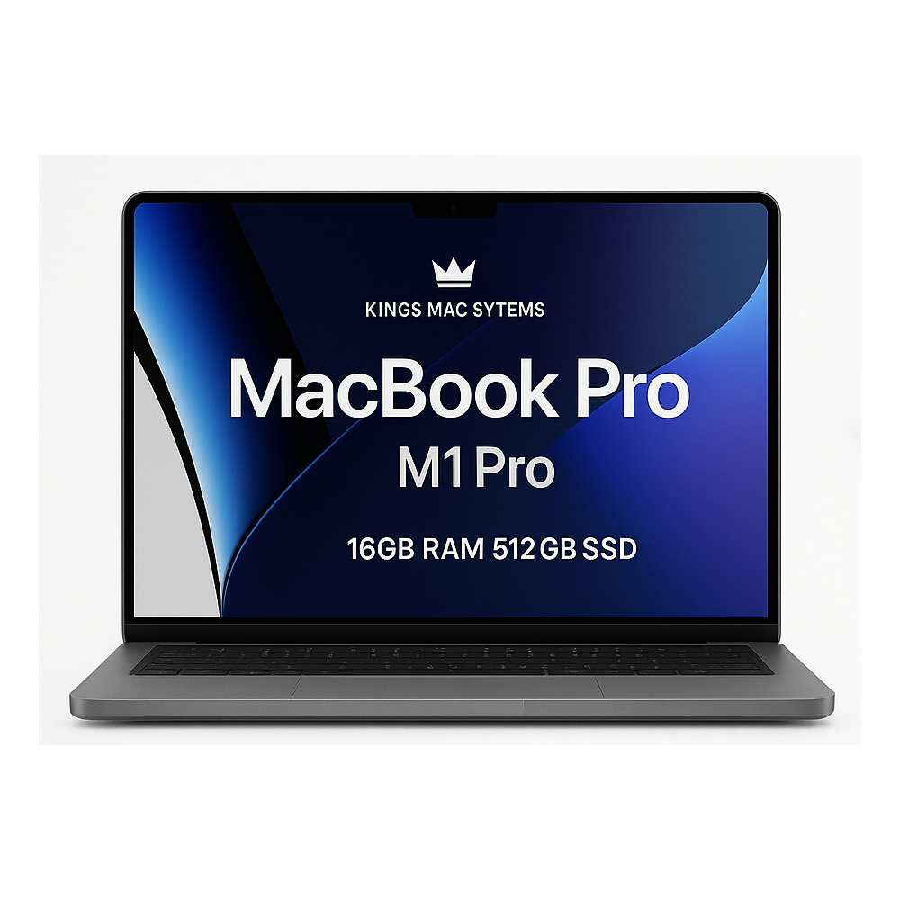 MacBook Pro M1 Pro 14 Inch 16GB RAM 512GB SSD - kingsmacsystems.com.ng